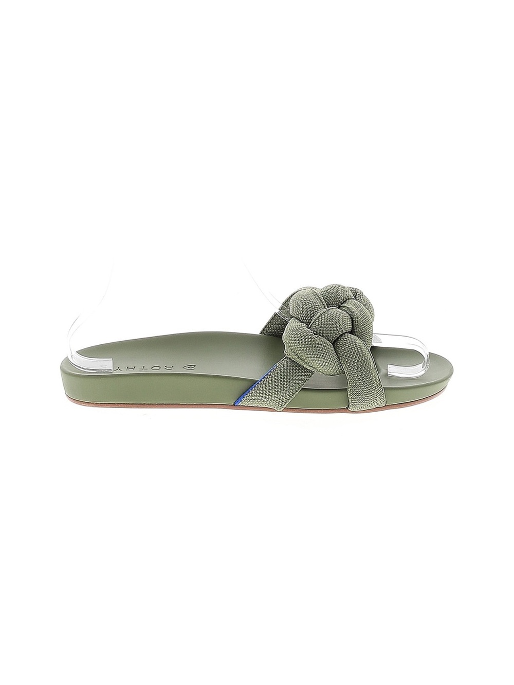Rothy’s Olive Green Knot Slide Sandal - Women